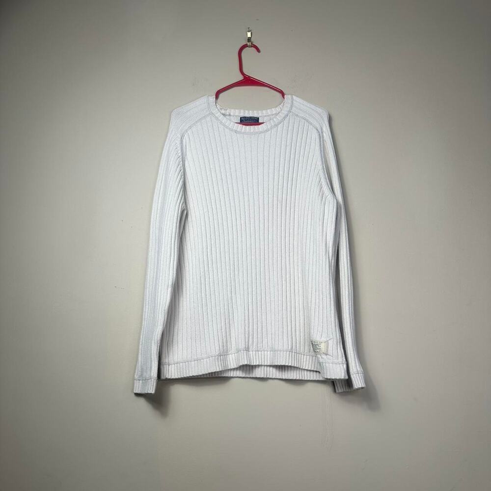 Y2K Polo Jeans Military ribbed knit Sweater